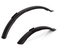 Garde boue XLC - Noir - Avant + Arrière - Taille roue 20"" - Pour Vélo Loisir