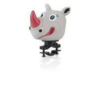 XLC Klaxon Unisexe pour Adulte - 2500720004 - Gris-Rouge - 5,5 x 5,5 x 4 cm