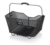 Panier arrière vélo XLC - Noir - Accessoire vélo pour porte-bagages XLC