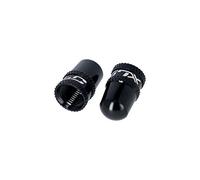 XLC Lot de Bouchons de Valve DV/AV Noir