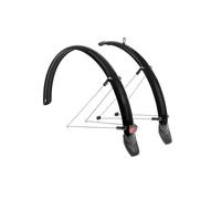 XLC Jeu de garde-boues MG-F03 – 58 mm – Noir