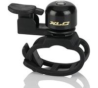 XLC Mini Bicycle Bell Dd-m18, Sonnette, Pièces de Vélo Mixte, Noir, 21 mm