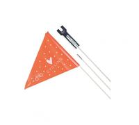 XLC Mixte - Adulte Fanion de sécurité 2503290020 - Noir/Orange - Taille Unique