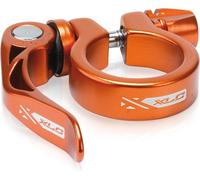 XLC PC-L04 Anneau de serrage de tige de selle Ø 31,6 mm, avec attache rapide, orange