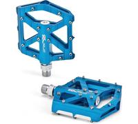 XLC PD-M12 pédale VTT/Trekking, aluminium, bleu (1 paire)