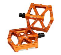 XLC PD-M12 Pédales Dirt Downhill Enduro Plates Orange Éloxées Shimano - NEU