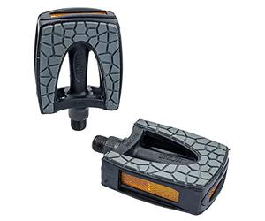 XLC PEDAL NINO/JUNIOR 9/16 NEGRO/GRIS C/REFLECTOR