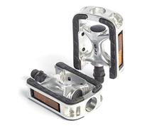 XLC Pièces de Vélo, Pédales Mixte, Argent/Noir, Taille Unique