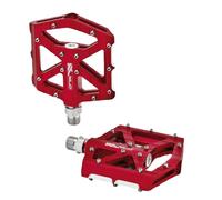Paire Pédales BMX / Freeride pm-m12 Rouge Aluminium 2501813407 XLC Plat Vélo '