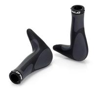XLC Poignées de vélo Hitch GR-G16 – Noir/Gris