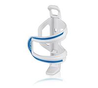 XLC Porte-Gourde sidecage Accessoires, Mixte, Zubehör Trinkflaschenhalter Sidecage, Blanc/Bleu, 15x7.6x7.6cm