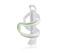 XLC Porte-Gourde sidecage Accessoires, Mixte, Zubehör Trinkflaschenhalter Sidecage, Blanc/Vert, 15x7.6x7.6cm