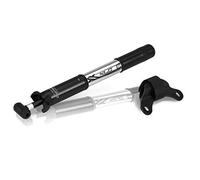 XLC PU-M02 Pompe à air pour Adulte et Mini Pompe MTB Noir Argent Taille Unique
