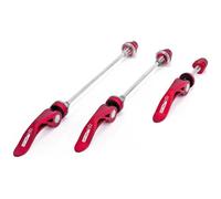 XLC Qr-l05 Pièces de Vélo, Serrage Rapide, Mixte, Rouge, 3er Set