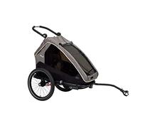 Xlc Mono S 20´´ Bike Trailer Gris Max 35 kg Garçon Grey / Beige / Anthracite