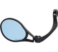 XLC Rétroviseur vélo MR-K28 gauche réglable 21-26 mm noir verre bleu