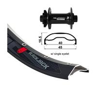 XLC Roue avant FW-A14 27,5" Disc 6 trous noir