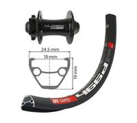 Xlc Dt Swiss 466d Evo 29´´ 6b Disc Mtb Front Wheel Noir 15 x 100 mm