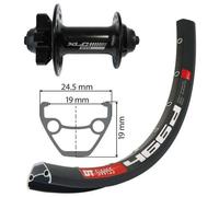 Xlc Roue Avant Vtt Dt Swiss 466d Evo 27.5´´ 6b Disc