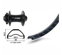 Xlc Roue Avant Vtt Rodi Ready 25 Evo 27.5´´ 6b Disc