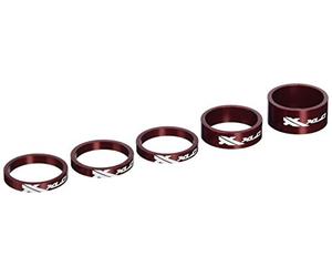 XLC Set Cales Aluminium Rouge