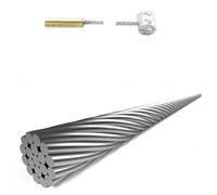Xlc Sh-x18 Cable Cambio Shim/Campa/Sram Ø4.5x4.5 Mixte, Multicolore, Taille Unique