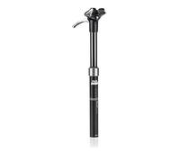Tige de selle telescopique avec durite interne xlc sp t09 recul 15 mm diametre 27 2 mm longueur 390 mm debattement 100 mm noir