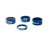 XLC Spacer pour Taux D'Imposition Devant 1 1/8 " Bleu 3x5mm 1x10mm 1x15mm