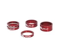 XLC Spacer pour Taux D'Imposition Devant 1 1/8 " Rouge 3x5mm 1x10mm 1x15mm