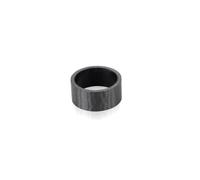 XLC Steuersatz Spacer-2500532130 Pieces de Velo Adulte-Mixte, Noir, 2,9 cm 1 1/8"