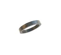 XLC Steuersatz Spacer-2500532140 Pieces de Velo Adulte-Mixte, Noir, 2,9 cm 1 1/8"