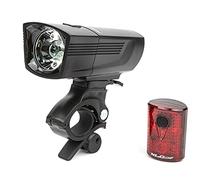 XLC Uni Francisco lumière Set, Noir, 10 x 5 x 3 cm