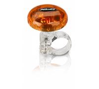 XLC Unisexe - Adulte Sonnette de Vélo DD-M12 Diamètre 36Mm Sonnette de Vélo, Mixte - Adulte, 2500704502, Orange, 3.6 x 3.6 x 4 cm