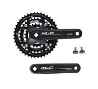 XLC Unisexe - Pédalier Adulte 2502800000 Pédalier Noir 22/32/42 Dents