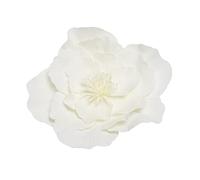 XLDZ Bandeaux floraux et accessoires pour cheveux pour femme : grands chapeaux à fleurs, chapeaux bibi fleurs, bandeaux de costume (Blanc#)