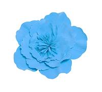 XLDZ Bandeaux floraux et accessoires pour cheveux pour femme : grands chapeaux à fleurs, chapeaux bibi, bandeaux à fleurs larges, bandeaux de costume (bleu)