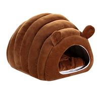 XLDZ Coussin confortable en peluche pour chien et chat - Sac de couchage chaud - Nid fermé pour terrier (hétéroclite)