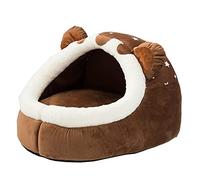 XLDZ Cozy Cushion Lit pour animal domestique - Panier chaud pour chien et niche, pour petits chiens et chats d'intérieur, taille L