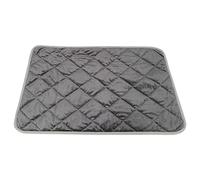 XLDZ Lit lavable pour chien avec coussin auto-chauffant : matelas confortable et hygiénique pour chiens de petite et grande taille (gris-XL)
