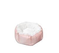 XLDZ Niche chaude et confortable pour petits animaux de compagnie, sac de couchage, chat, chiot - Coussin (rose, XL)