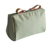 XLDZ Trousse de maquillage portable étanche pour femme, petite trousse de maquillage avec compartiments, Vert, Taille unique