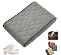 XLDZR Coussin d'accoudoir de Voiture en Coton à mémoire de Forme, Coussin d'accoudoir de Voiture Universel en Coton à mémoire de Forme, Coussins d'accoudoir de Voiture(Gray)