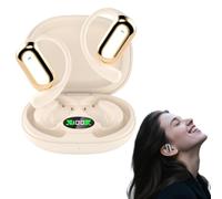 XLDZR Linguawave Pro - Écouteurs de Traduction AI en Temps réel, écouteurs de Traduction AI 144 Langues en Temps réel, sans abonnement, idéaux for Les Voyageurs(Khaki)