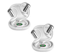 XLDZR Linguawave Pro - Écouteurs de Traduction AI en Temps réel, traducteur à Oreille Ouverte avec Traduction linguistique bidirectionnelle, 144 Langues et Accents, écouteurs en Temps réel(2PcsWhite)