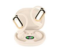 XLDZR Linguawave Pro - Écouteurs de Traduction AI en Temps réel, traducteur à Oreille Ouverte avec Traduction linguistique bidirectionnelle, 144 Langues et Accents, écouteurs en Temps réel(Khaki)