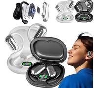 XLDZR LinguaWave Pro - Écouteurs de Traduction IA en Temps réel for Les Voyages et Les Affaires, Dispositif de Traduction IA prenant en Charge 144 Langues, écouteurs de Conversation sans Fil(2pcs A)