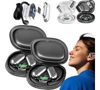 XLDZR LinguaWave Pro - Écouteurs de Traduction IA en Temps réel for Les Voyages et Les Affaires, Dispositif de Traduction IA prenant en Charge 144 Langues, écouteurs de Conversation sans Fil(2pcs B)