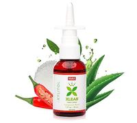 Xlear Max Spray Nasal avec Capsicum & Aloe - Spray Nasal Saline Naturelle au Xylitol, Soin Nasal Hydratant pour Enfants et Adultes, 45ml (Lot de 3)