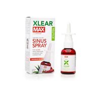Xlear MAX Spray Nasal Naturel au Xylitol avec Capsicum et Aloe - Nettoyant et Hydratant Rapide pour Nez Sec - 45 ml (Pack of 4)