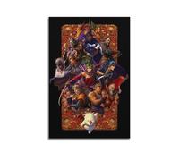 XLFNUN Final Fantasy Game Poster décoratif sur toile pour chambre à coucher 20 x 30 cm